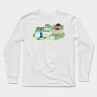 Adventures of living on the land. Long Sleeve T-Shirt